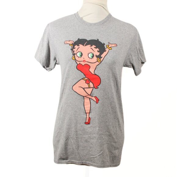Betty Boop Graphic Tee – Unisex Size S, Delta ProWeight, Exc. Condition - Picture 2 of 6